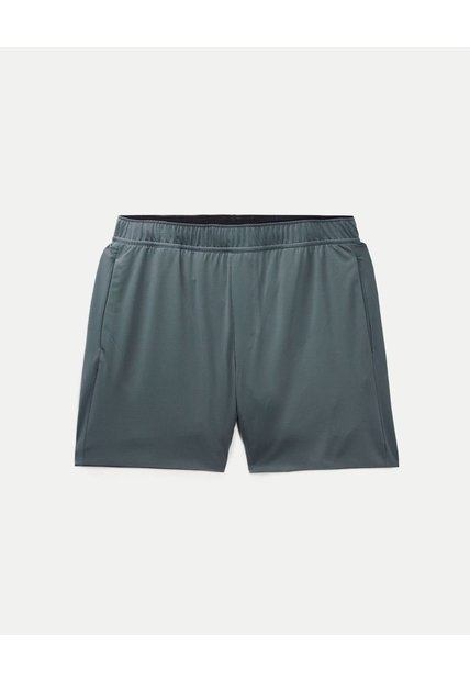 Short Training Corto Con Biker Interno  Para Hombre Gris Atmos
