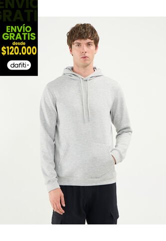 Buzo Para Hombre Hoodie Color Gris Marca Atmos #32060051 Atmos