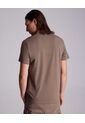 Camiseta Regular Fit Manga Corta  Para Hombre Café Atmos de Atmos