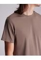 Camiseta Regular Fit Manga Corta  Para Hombre Café Atmos de Atmos