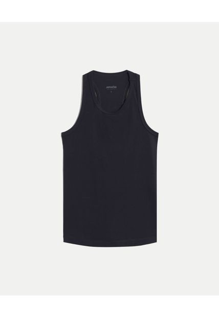 Camiseta Para Mujer Manga Sisa Cuello Redondo Color Negro Marca Atmos #31090273