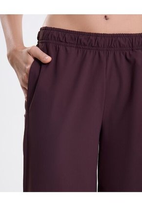 Pantalón Training Aeroflow Bota Amplia  Para Mujer Café Atmos