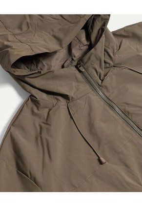 Rompevientos Con Capota Y Bolsillos  Para Hombre Verde Atmos