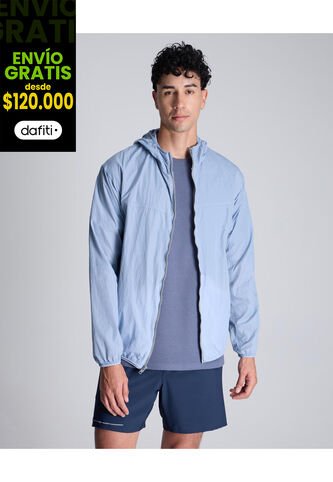 Chaqueta Para Hombre Deportiva Color Azul Claro Marca Atmos #32080029 Atmos