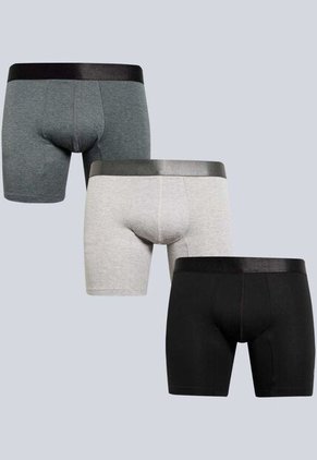 Boxer Para Hombre Filete Medio Color Gris Marca Atmos #32000044