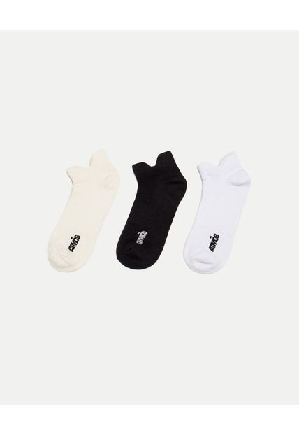 Medias Para Mujer Invisible Color Negro Marca Atmos #31980033