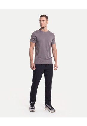 Pantalón Sabadel Con Cintura Ajustable  Para Hombre Negro Atmos