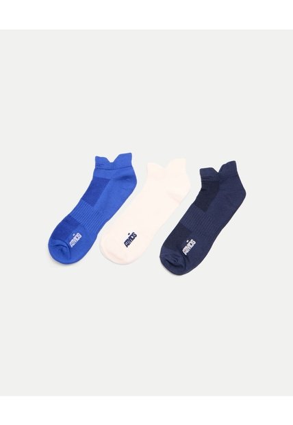 Pack X3 Medias Tobilleras X3 Para Hombre Surtido Atmos