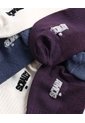 Pack X 3 Medias Tobilleras X3 Para Mujer Morado Atmos de Atmos