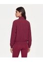 Chaqueta Deportiva Microperforada  Para Mujer Vino Atmos de Atmos