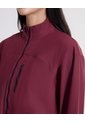 Chaqueta Full Zipper Hooka  Para Mujer Vino Atmos de Atmos