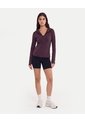 Chaqueta Hoodie Training Aeroflow  Para Mujer Morado Atmos de Atmos