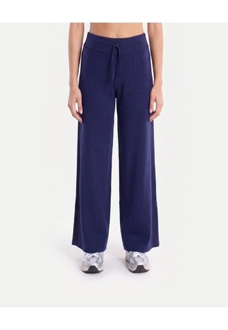 Pantalón Tejido Con Cordón Ajustable  Para Mujer Azul Atmos Atmos