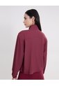 Chaqueta Full Zipper Hooka  Para Mujer Vino Atmos de Atmos