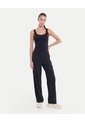 Tank Top Aerius Skin Ajuste Ligero  Para Mujer Negro Atmos de Atmos