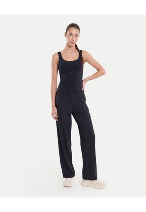 Tank Top Aerius Skin Ajuste Ligero  Para Mujer Negro Atmos