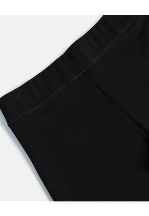 Pantalón Flare Plush  Para Mujer Negro Atmos