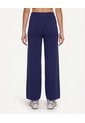 Pantalón Tejido Con Cordón Ajustable  Para Mujer Azul Atmos de Atmos