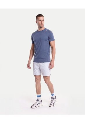 Bermuda Training 7 Pulgadas Con Biker Sabadel  Para Hombre Gris Atmos