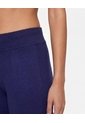 Pantalón Tejido Con Cordón Ajustable  Para Mujer Azul Atmos de Atmos