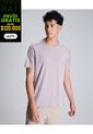 Camiseta Para Hombre Manga Corta Cuello Redondo Color Lila Marca Atmos #32090165 de Atmos