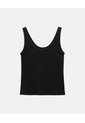 Camiseta Sin Mangas Ligera Plush Para Mujer  Deportiva  Color Negro Marca Atmos de Atmos