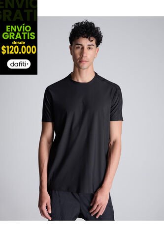 Camiseta Para Hombre Manga Corta Cuello Redondo Color Negro Marca Atmos #32090166 Atmos