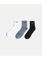 Pack X3 Medias Caña Media X3 Para Hombre Surtido Atmos de Atmos