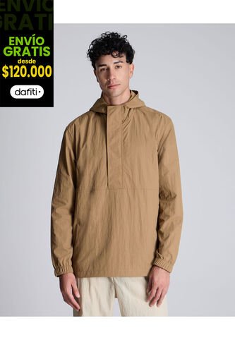 Chaqueta Para Hombre Bomber Color Camel Marca Atmos #32080031 Atmos