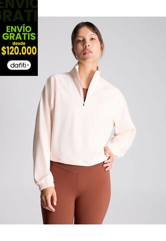 Buzo Para Mujer Cuello Alto O Cuello Tortuga Color Rosado Marca Atmos #31060042 Atmos