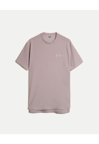 Camiseta Para Hombre Manga Corta Cuello Redondo Color Gris Marca Atmos #32090240 Atmos