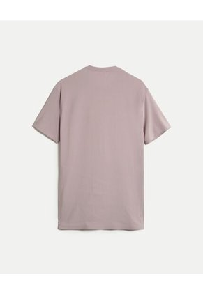 Camiseta Para Hombre Manga Corta Cuello Redondo Color Gris Marca Atmos #32090240