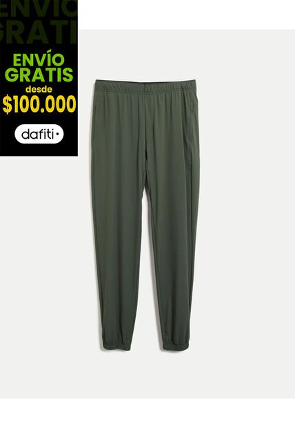 Pantalón Deportivo Básico Tipo Jogger  Para Hombre Verde Atmos