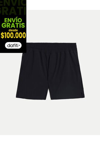 Bermuda  Para Hombre Biker Interno Corto Color Negro Marca Atmos #32100168 Atmos