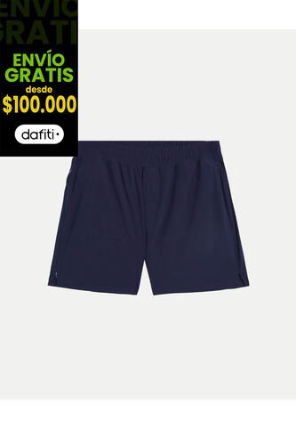 Bermuda  Para Hombre Deportiva Corto Color Azul Marca Atmos #32100169 Atmos