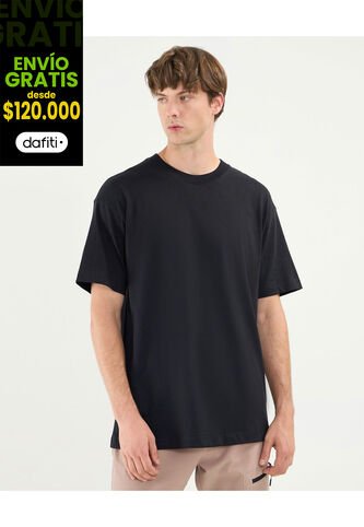 Camiseta Para Hombre Manga Corta Cuello Redondo Color Negro Marca Atmos #32090028 Atmos