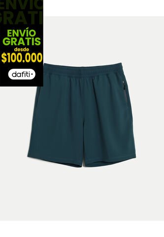 Bermuda  Para Hombre Deportiva Largo Color Verde Marca Atmos #32100178 Atmos