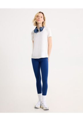 Camiseta Para Mujer Manga Corta Cuello Redondo Color Blanco Marca Atmos #31090238