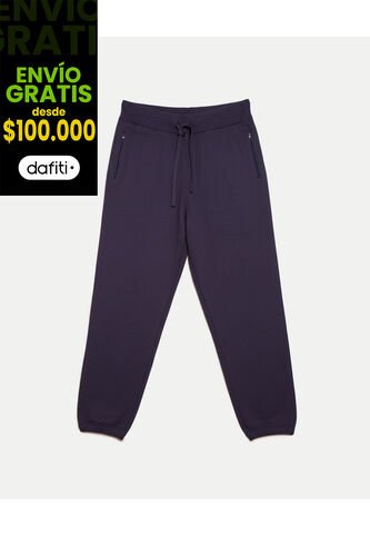 Pantalón Jogger Tejido  Para Hombre Azul Atmos Atmos