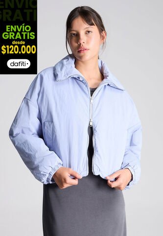 Chaqueta Para Mujer  Color Azul Claro Marca Atmos #31080034 Atmos
