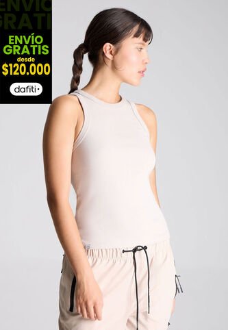 Camiseta Para Mujer Manga Sisa Color Beige Marca Atmos #31090171 Atmos