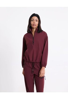Chaqueta  Para Mujer Deportiva Color Vino Marca Atmos #31080085