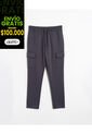 Jogger Cargo Básico Muji  Para Hombre Gris Atmos de Atmos