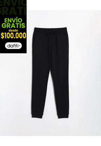 Jogger Básico  Para Hombre Negro Atmos Atmos