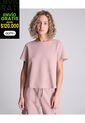 Camiseta Para Mujer Manga Corta Cuello Redondo Color Rosado Marca Atmos #31090196 de Atmos
