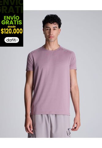 Camiseta Para Hombre Manga Corta Color Lila Marca Atmos #32090134 Atmos