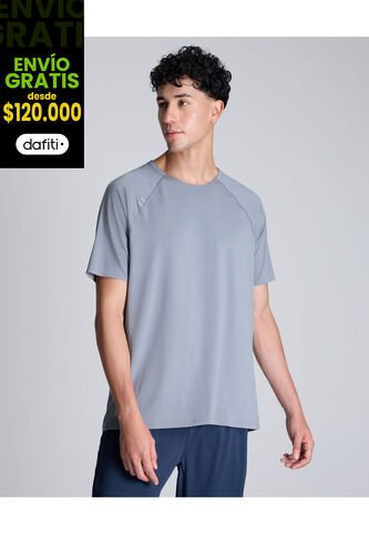 Camiseta Para Hombre Manga Corta Cuello Redondo Color Gris  Marca Atmos #32090161 Atmos