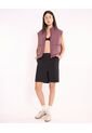 Chaleco Puffer  Para Mujer Morado Atmos de Atmos