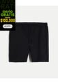 Bermuda Básica Plush  Para Hombre Negro Atmos de Atmos