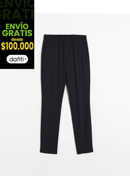 Pantalón De Punto Training Aeroflow  Para Hombre Negro Atmos